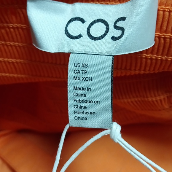 COS Tie Strap Smocked Dress - Picture 5 of 6